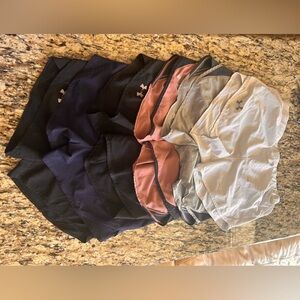 Pack of six size small under armor shorts